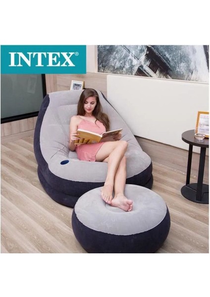 Intex Bb-02 102CM x 137CM x 79CM Çok Fonksiyonlu Şişme Koltuk