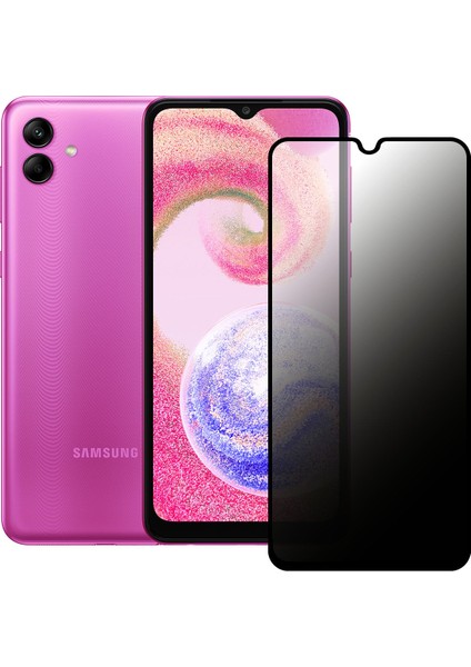 Samsung Galaxy A04 Hayalet Privacy Gizli Cam Ekran Koruyucu