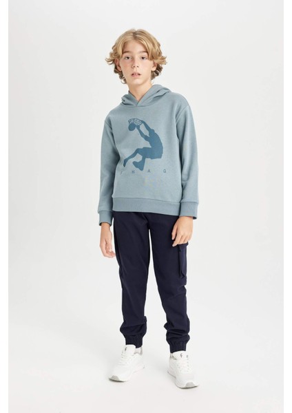 Erkek Çocuk Shaquille O'Neal Bisiklet Yaka Sweatshirt D3144A824WN fiyatları