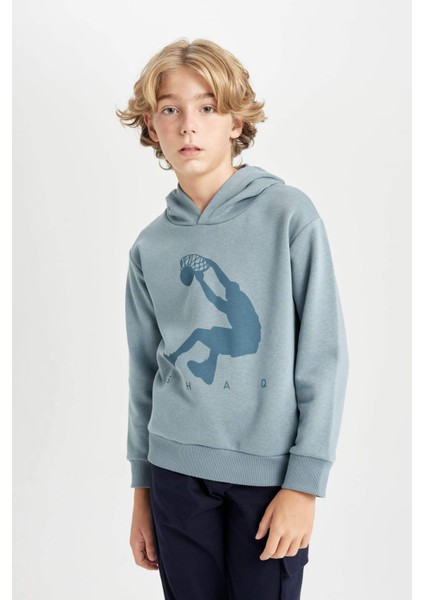 Erkek Çocuk Shaquille O'Neal Bisiklet Yaka Sweatshirt D3144A824WN modelleri