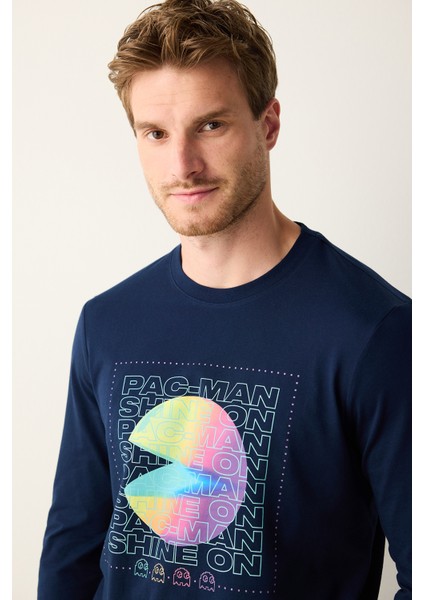 Pacman Çok Renkli Pantolon Pijama Takımı