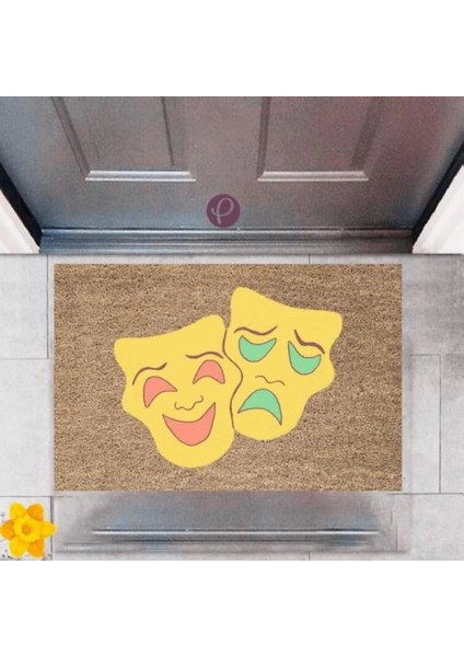 Kapı Önü Paspası Dekoratif Dijital Baskı Tiyatro P 2389