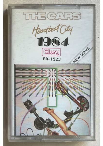 The Cars Heartbeat City Kaset (New Wave) Kaset (1984 Dönem Singapur Glory Stüdyo Kaset)