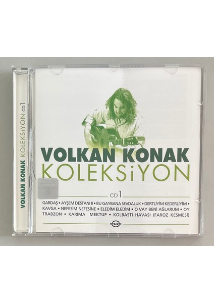 Volkan Konak Koleksiyon 1 Mora CD (Orjnal Dönem Baskı Cd)