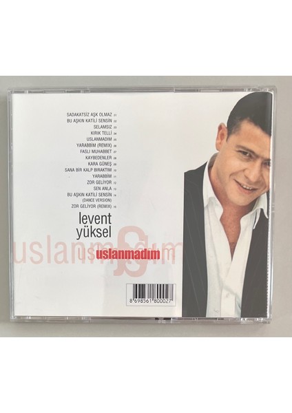 Levent Yüksel Uslanmadım CD (Orjnal Dönem Baskı Cd)