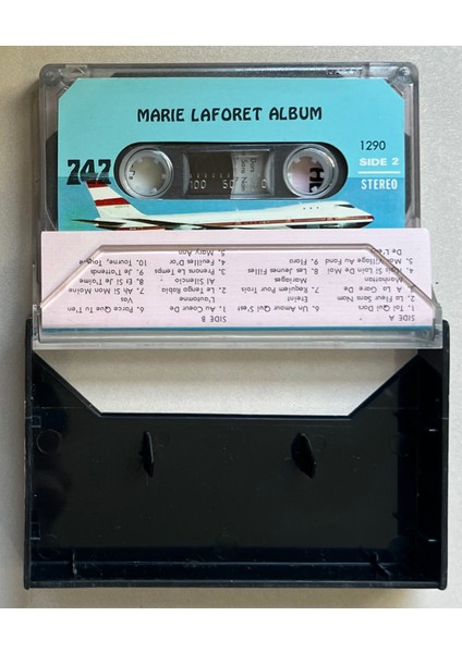 Marie Laforet Album Kaset (Orjnal Dönem Suudi Arabistan Baskı Kaset)