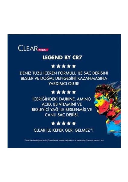 Men Şampuan 350 Ml Legend By Cr7 Ronaldo