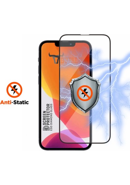 Bufalo Samsung Galaxy A70 Esd Anti Static Cam Ekran Koruyucu
