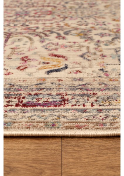 Kaşmir Halı 7/24 Kilim ve Jüt  Rose 160X230 cm