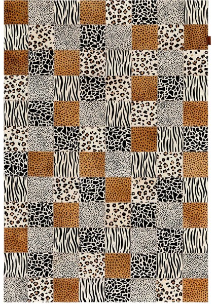 Handmade Safari Patch Halı 120X180 cm