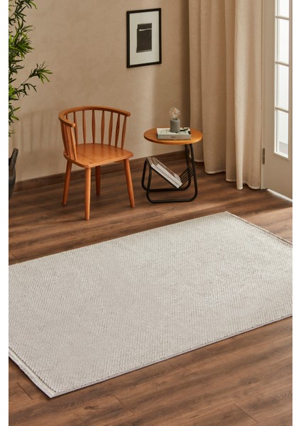 7/24 Iskandinav Premium Linda Gri V2 200X290 cm Salon Mutfak Halısı Yolluk Kilim