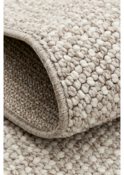 7/24 Iskandinav Premium Linda V2 120X180 Bej Salon Mutfak Halısı Yolluk Kilim