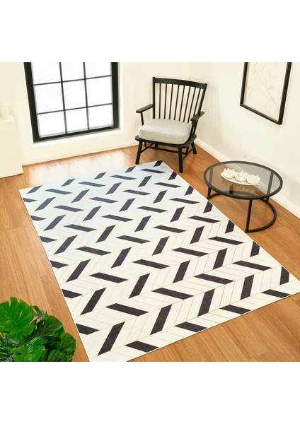 Sare By Kaşmir Halı Tile Yıkanabilir Kaymaz Taban 100X300 cm Salon Mutfak Halısı Yolluk Kilim