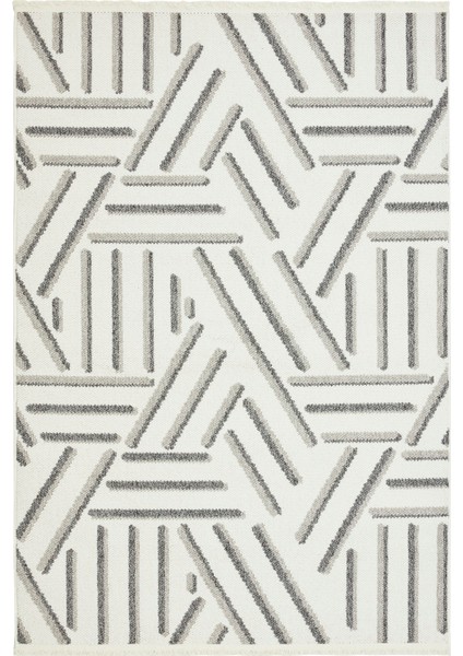 7/24 Iskandinav Elegance Napoli Gri 120X180 cm Salon Mutfak Halısı Yolluk Kilim fırsatları