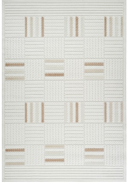 7/24 Sierra Malaga Kahve 160X230 cm Salon Mutfak Halısı Yolluk Kilim