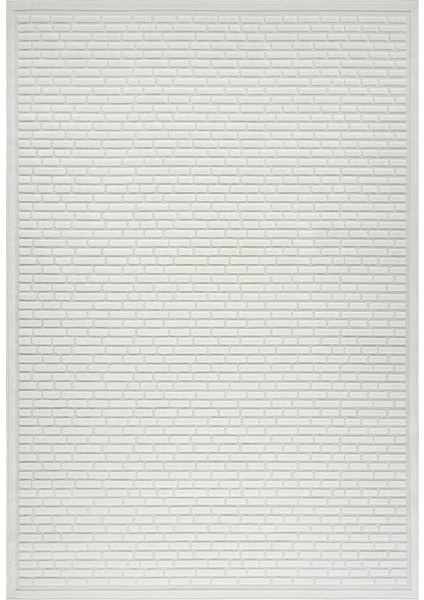 7/24 Sierra Leon Krem 100X300 cm Salon Mutfak Halısı Yolluk Kilim