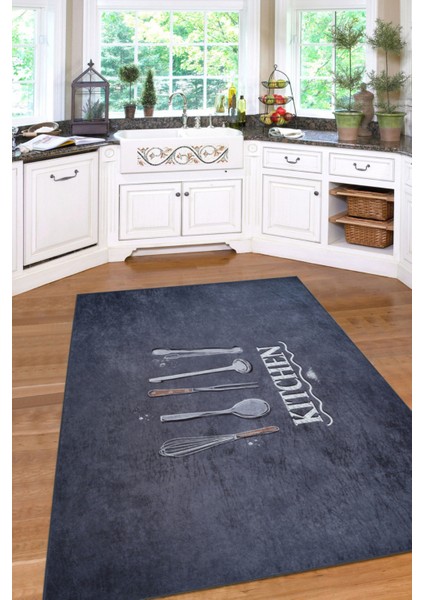 Sare By Kaşmir Halı Board Kitchen 80X300 cm Mutfak Halısı