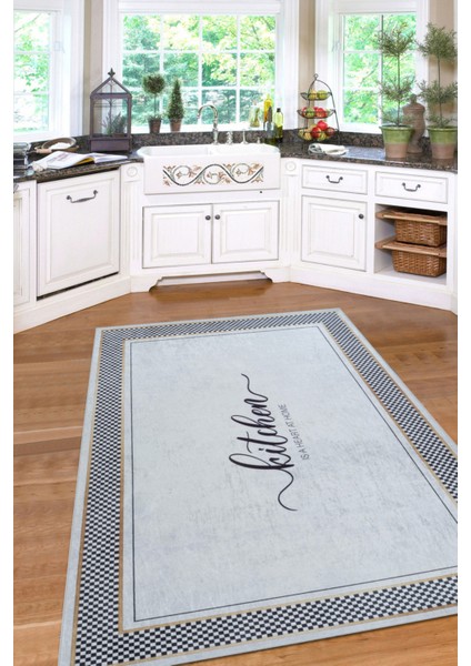 Sare By Kaşmir Halı Candy Kitchen 80X300 cm Mutfak Halısı