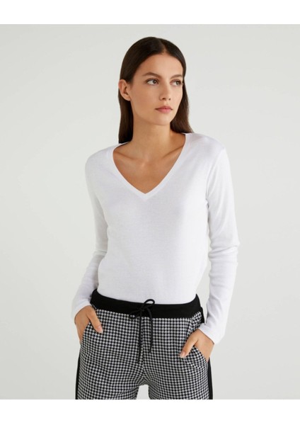 Kadın Uzun Kol Tshırt 3GA2E4245-24K-002 fiyatları