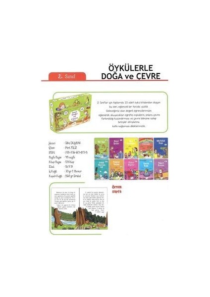 2.Sınıf Hikaye Seti4 20 Kitap modelleri