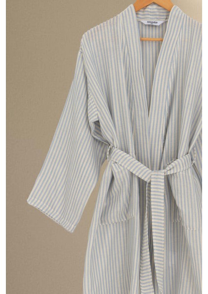 Moods Çizgili Müslin Kimono Sabahlık fiyatları