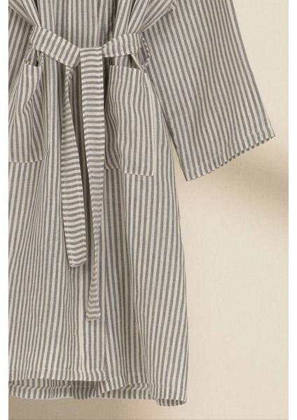 Moods Çizgili Müslin Kimono Sabahlık modelleri
