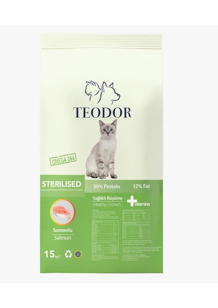 Kısır %30 Protein Yetişkin Kedi Maması 15kg