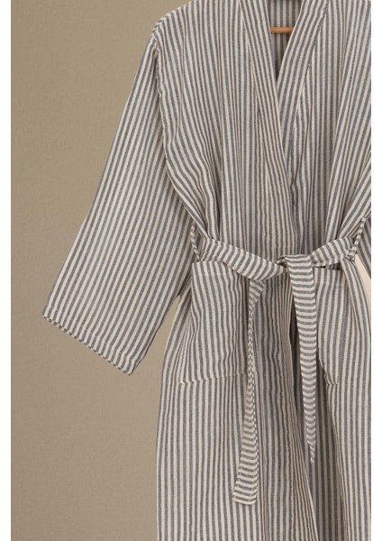 Moods Çizgili Müslin Kimono Sabahlık fiyatları