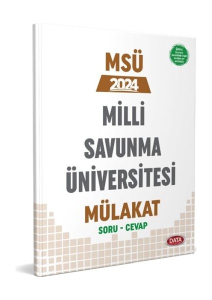 Milli Savunma Üniversitesi (MSÜ) Mülakat Soru - Cevap