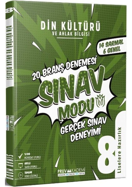 8. Sınıf Din Kültürü ve Ahlak Bilgisi Branş Denemesi