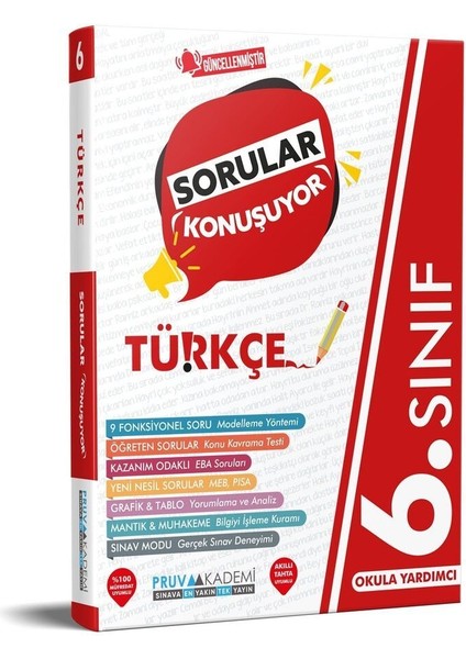 6. Sınıf Türkçe Sorular Konuşuyor Soru Bankası