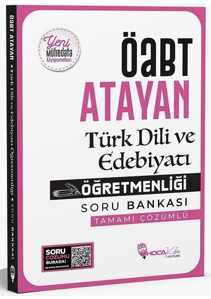 ÖABT Türk Dili ve Edebiyatı Öğretmenliği Atayan Soru Bankası Çözümlü