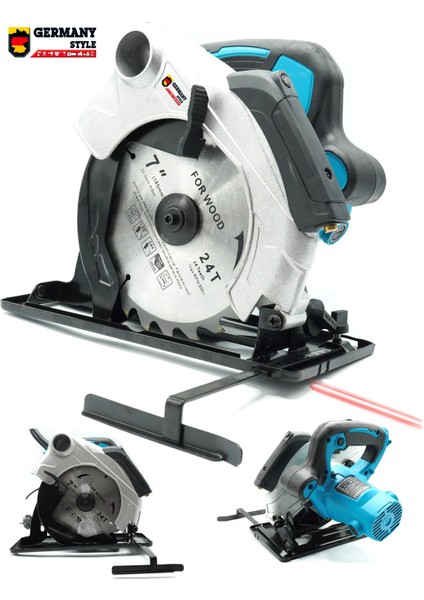 Alman 4200 Vfx Lazerli Metal Şanzuman Sunta Kesme Daire Testere Makinesi 185 mm