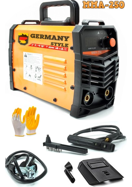 MMA-250 Alman Copperx Çift Kartlı 250 Amper Invertör Kaynak Makinası fiyatları