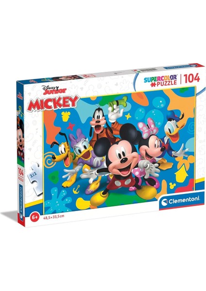 Mickey Puzzle 104 Parça 25745