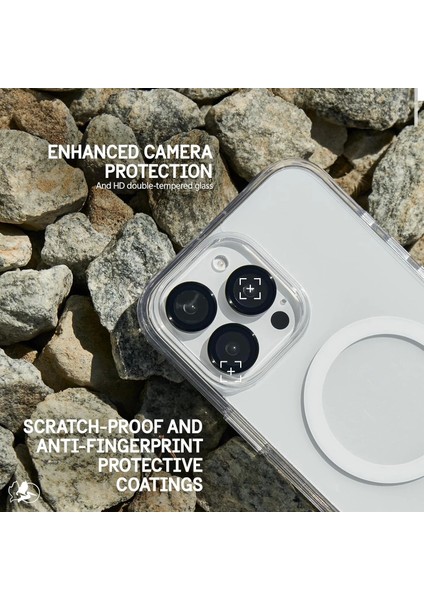 iPhone 16 Pro Lens Koruma Parlak Yüksek Çözünürlüklü Kamera Koruyucu Cl-18 indirimleri