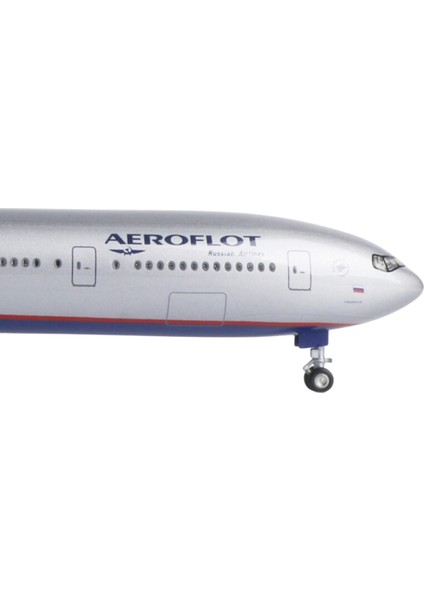 1/157 Ölçekli Aeroflot Boeing 777 Model Uçak