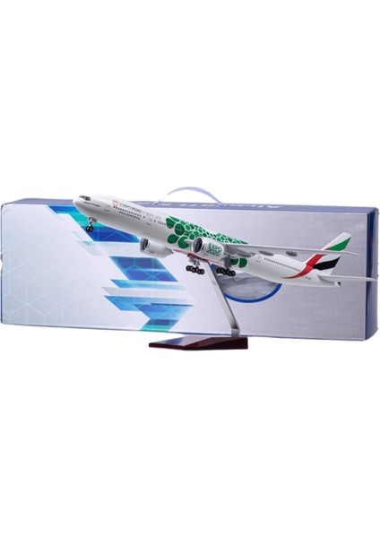 1/157 Ölçekli Dubai United Arab Emirates Expo 2020 Boeing 777 Model Uçak