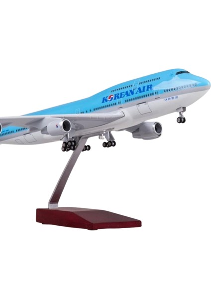 1/150 Ölçekli Korean Air Boeing 747 Model Uçak