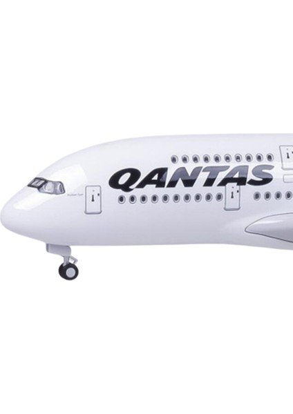 1/162 Ölçekli Qantas Airbus A380 Model Uçak