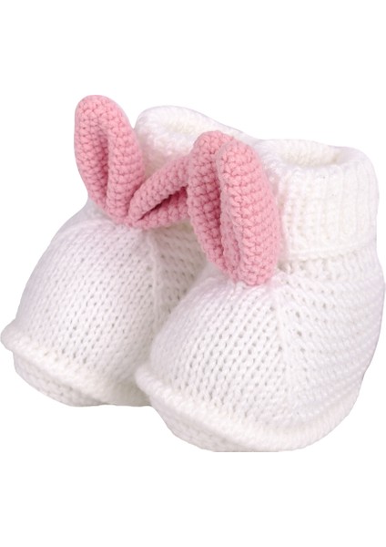 Amigurumi Tavşan Pamuk Set- Tavşan/patik/diş Kaşıyıcı/çıngırak - Anatoya modelleri