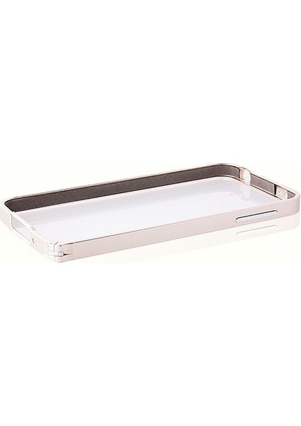 Samsung G900FQ S5 Bumper Çerçeve Kılıf Gold