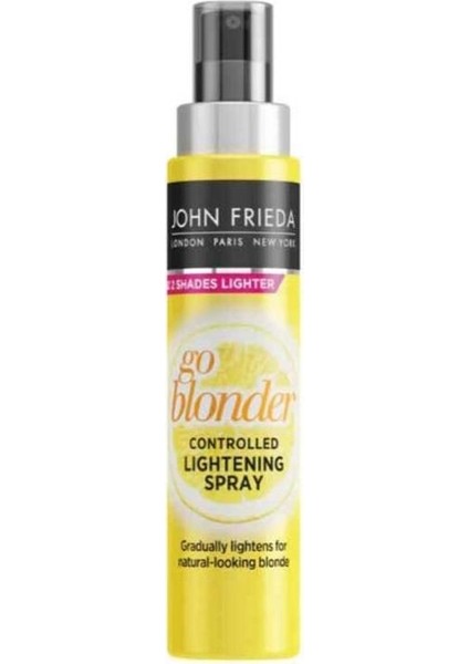 John Frieda Sheer Blonde Go Blonder Sarı Saçlara Özel Renk Açıcı Sprey 100 Ml