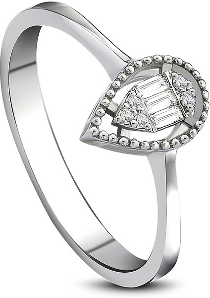 Pırlanta Baget Yüzük modelleri