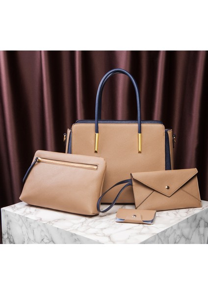 Kadın Omuz Çantası Dört Parçalı Dörtlü Çanta Seti (Yurt Dışından) fiyatları