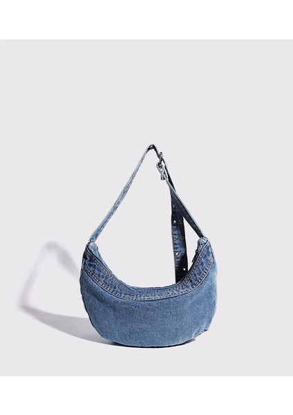 Denim Bayan Omuz Çantası (Yurt Dışından) modelleri