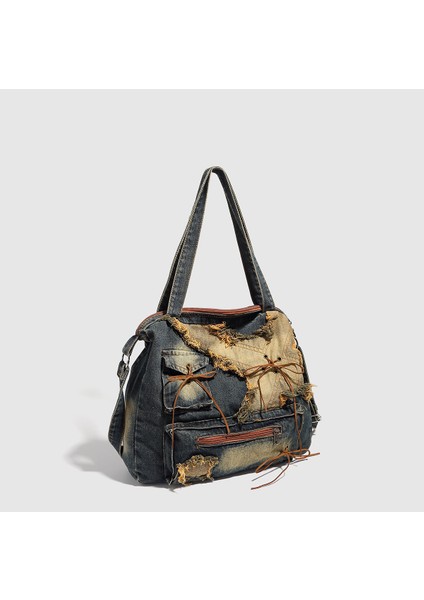 Denim Bayan Omuz Çantası (Yurt Dışından) fiyatları