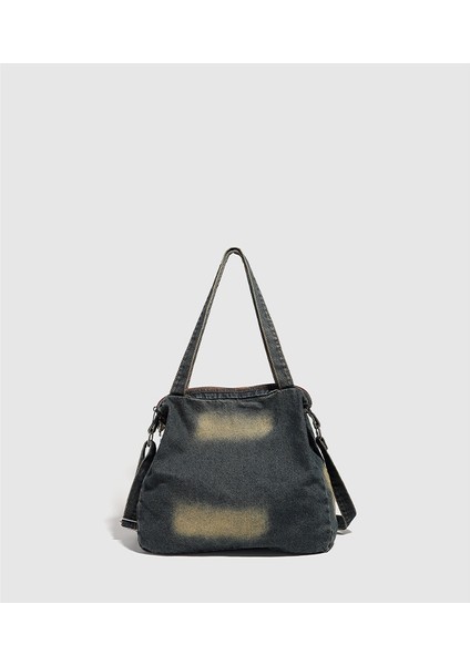 Denim Bayan Omuz Çantası (Yurt Dışından) fırsatları