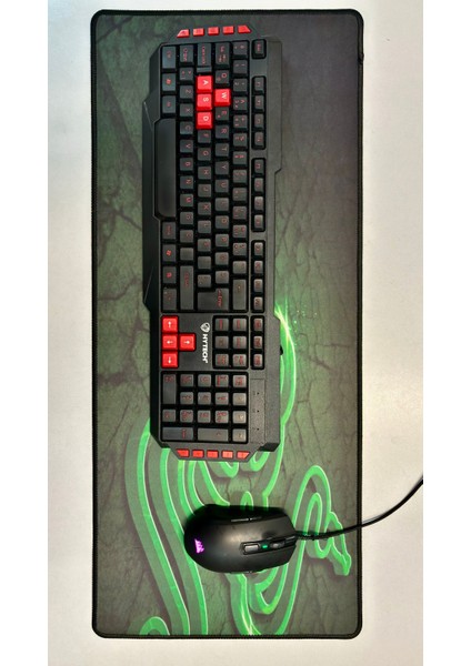 70X30 cm Professional Mouse Pad, Ev Ofis ve Oyun Için Kaydırmaz Şeffaf Mouse Pad