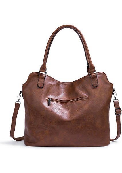 Kadın Büyük Kapasiteli Omuz Çantası El Çantası Crossbody Çanta (Yurt Dışından) indirimleri